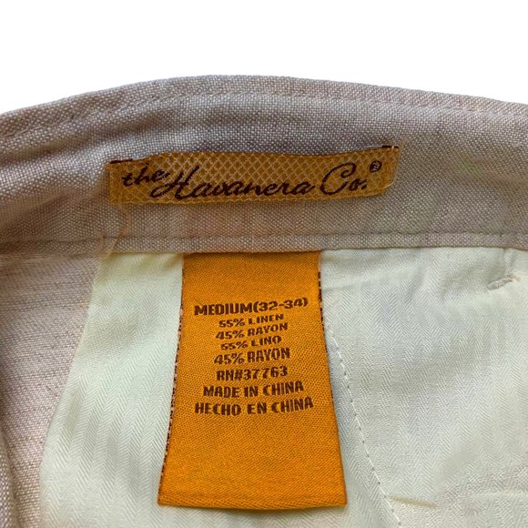 Havanera Co Linen Blend Drawstring‎ Lounge Pant - Picture 2 of 9